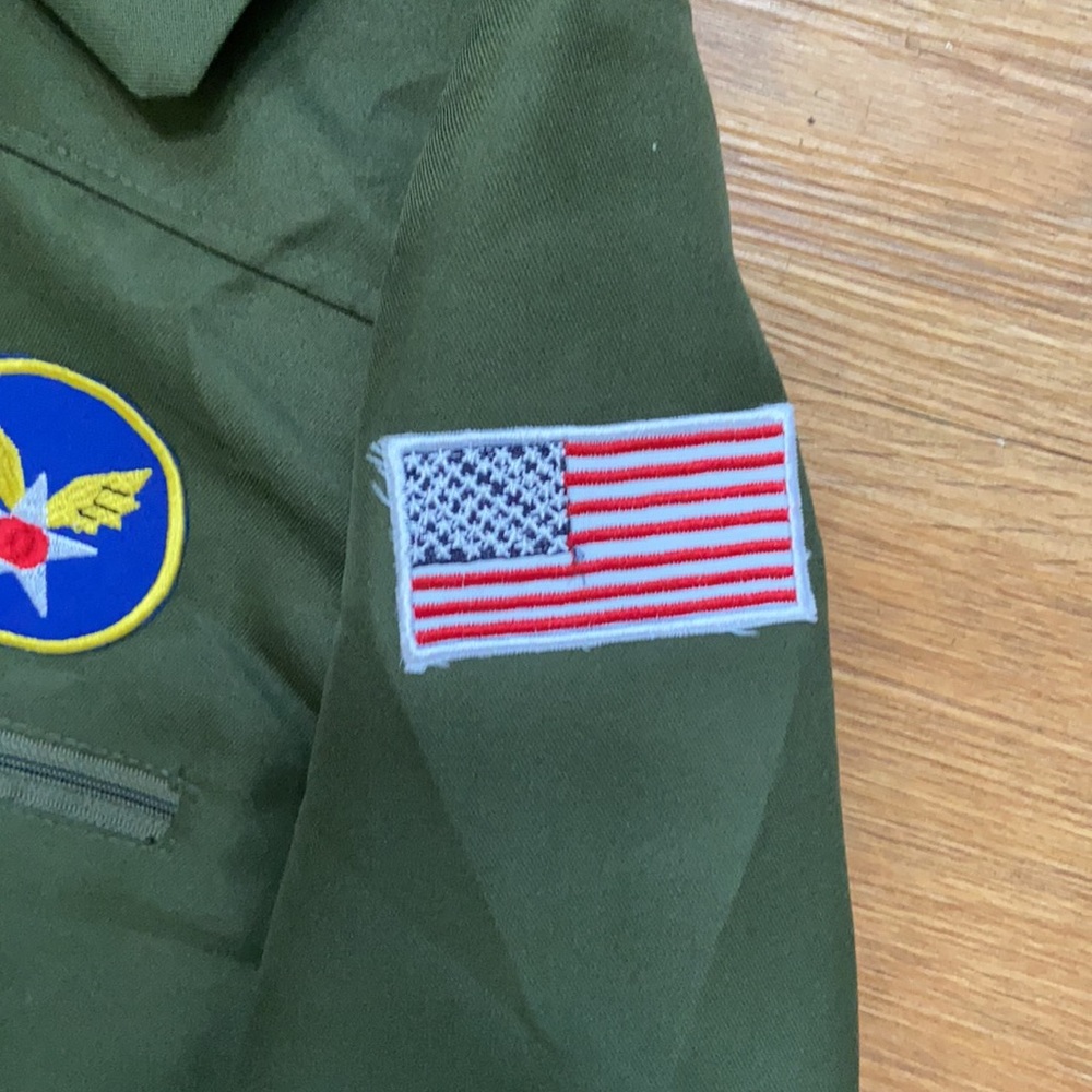 🚨SOLD Top Gun Pilot Youth Halloween Costume Sz Large - Picture 6 of 8